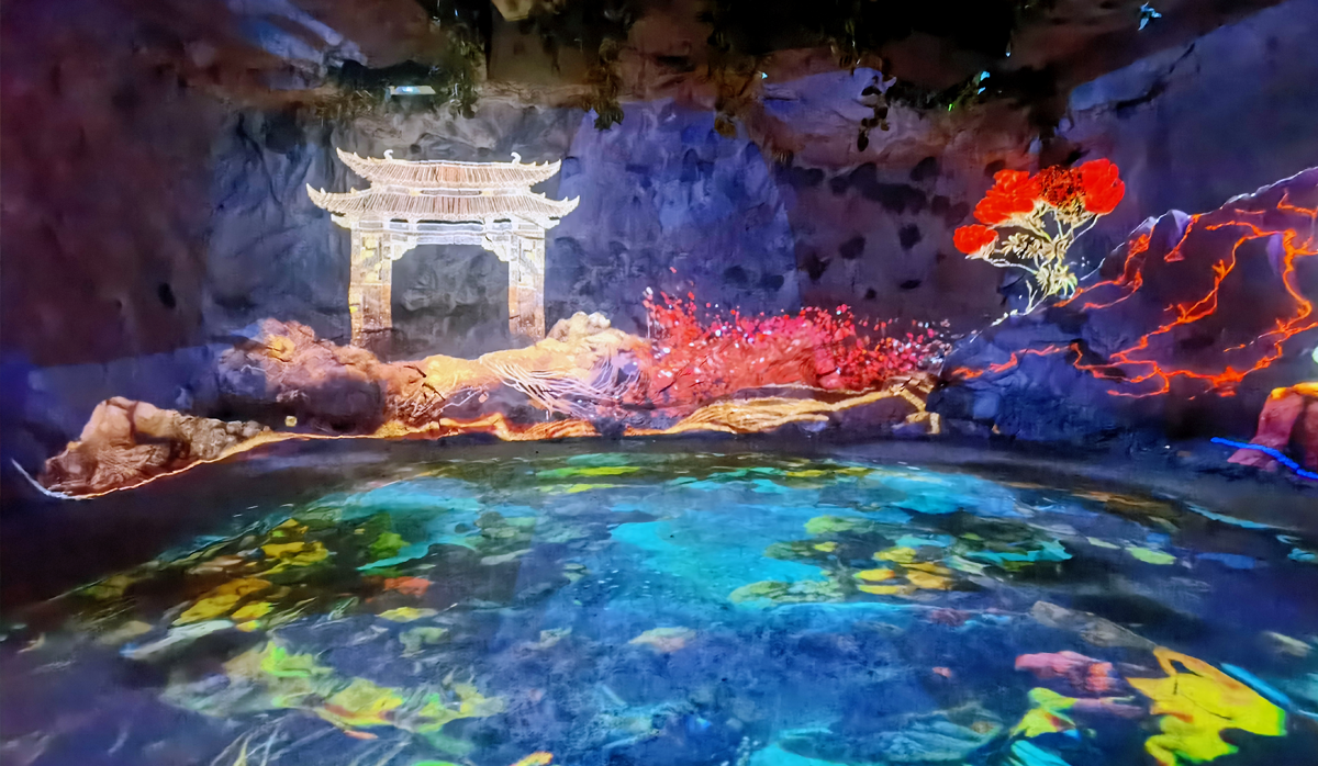 洛陽(yáng)花果山沉浸式互動(dòng)光影劇